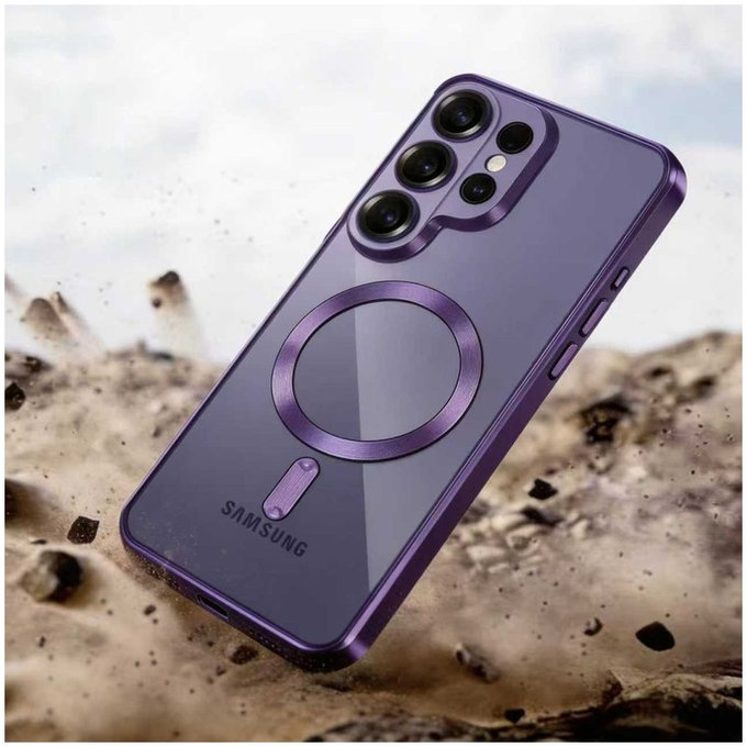 Custodia MagFlex MagSafe per Samsung S26 Ultra, Cobalt Violet, Tech-Protect