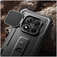 Custodia Kevlar Cam+ con 2 cornici anteriori per Xiaomi Redmi Note 15 Pro 5G, nero, Tech-Protect
