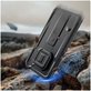 Custodia Kevlar Cam+ con 2 cornici anteriori per Xiaomi Redmi Note 15 Pro 5G, nero, Tech-Protect