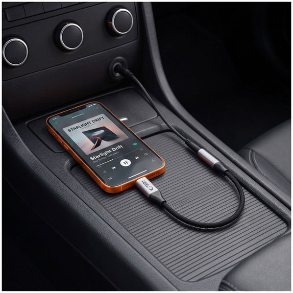 Adattatore Ultraboost USB-C To Mini Jack 3.5MM DAC, Iron Grey, Tech-Protect