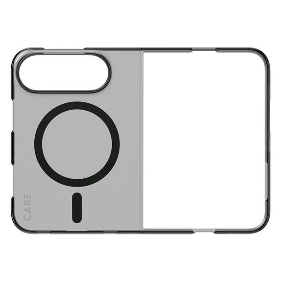 Custodia SL1M Smokey con MagSafe nero per iPhone Duo, PanzerGlass