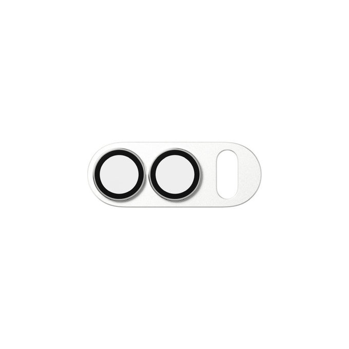 Protezione obiettivo Fender per iPhone Duo, Bianco, PanzerGlass