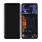 Schermo per Huawei Mate 20 Pro, Vetro touch con cornice, batteria, Twilight, 02352GGC, Genuine Service Pack