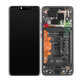Schermo per Huawei Mate 20 Pro, Vetro touch con cornice, batteria, Black, 02352FRL, Genuine Service Pack