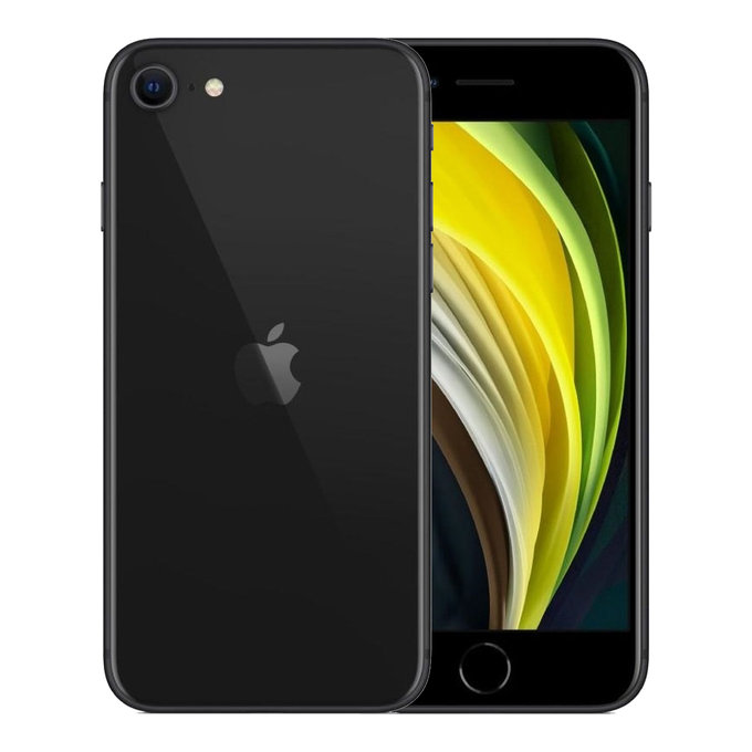 Apple iPhone SE (2nd Gen 2020) Black 128GB B Ricondizionato