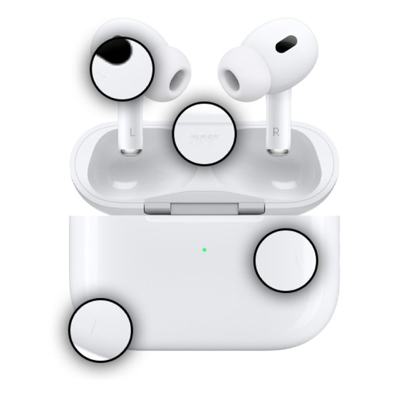 Apple AirPods Pro (2nd Gen 2023) USB-C A Ricondizionato
