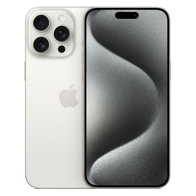 Apple iPhone 15 Pro Max White Titanium 256GB A Ricondizionato