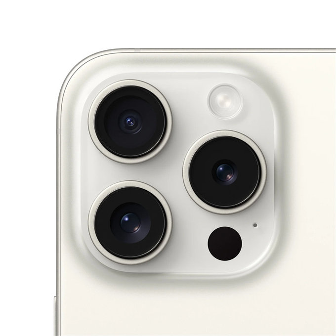 Apple iPhone 15 Pro White Titanium 256GB A+ Ricondizionato