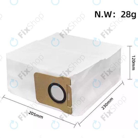 Sacchetto per aspirapolvere, 3 pz. per Xiaomi Robot Vacuum 5, Vacuum 5 Pro, H40