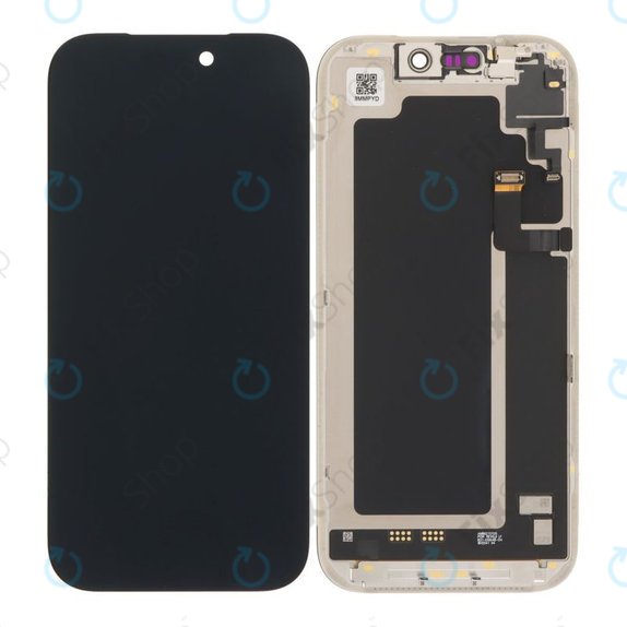 Schermo Soft OLED 120Hz per iPhone 17 Pro, Vetro touch con cornice, DIAGNOSTIC