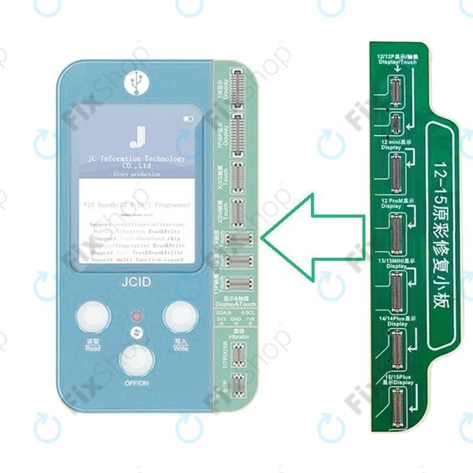 Scheda LCD per iPhone serie 12, 13, 14, 14 Plus, serie 15 ultima versione 2023, JC V1S, V1SE