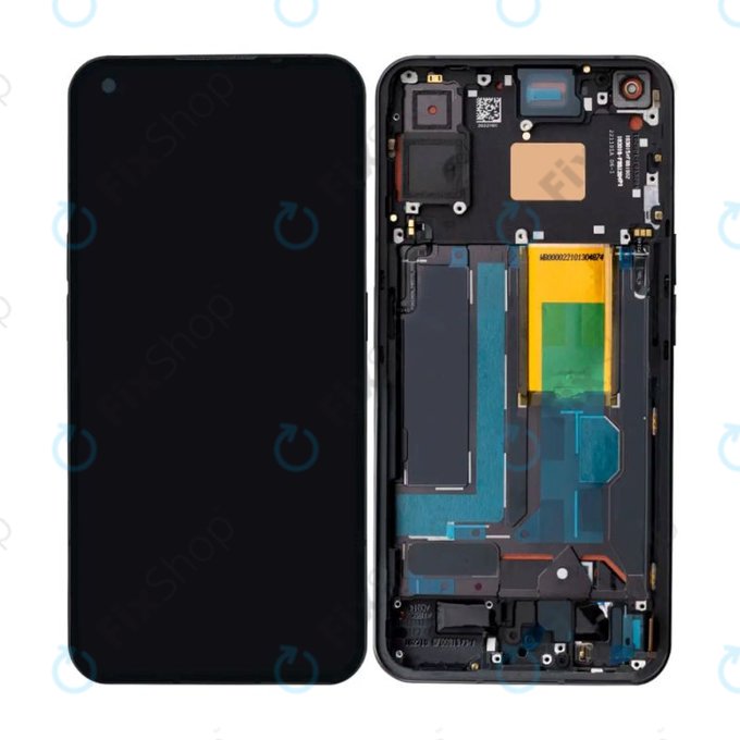 Schermo OLED per Nothing Phone (1), Black, Vetro touch con cornice
