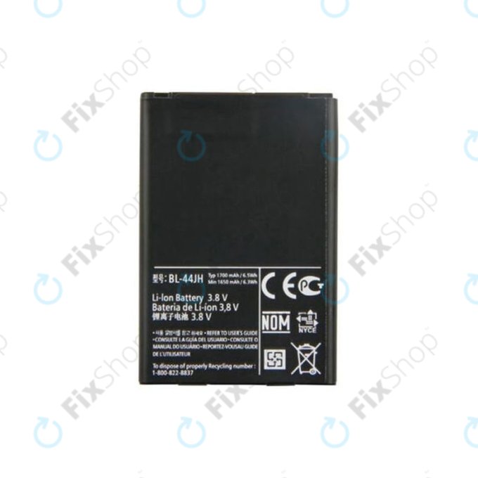 Batteria per LG Wine Smart H410, 44JH, 1700mAh