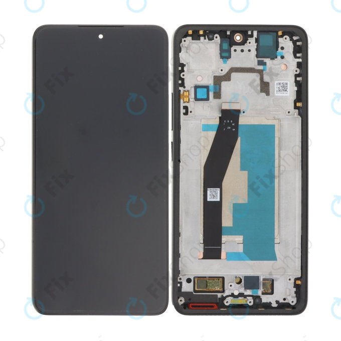 Schermo OLED per Xiaomi 14T 2406APNFAG, Titan Black, Vetro touch con cornice
