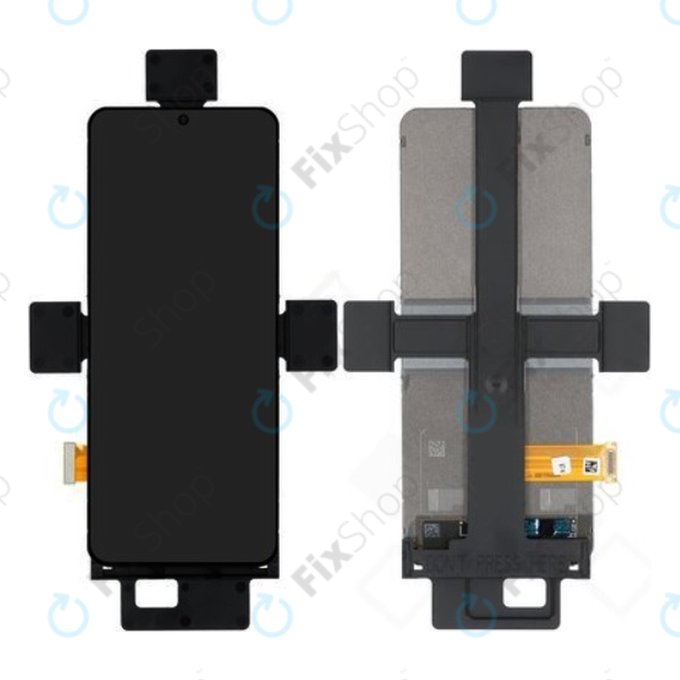 Schermo per Samsung Z Flip 5 F731B, Vetro touch senza cornice, GH82-32951A, Genuine Service Pack