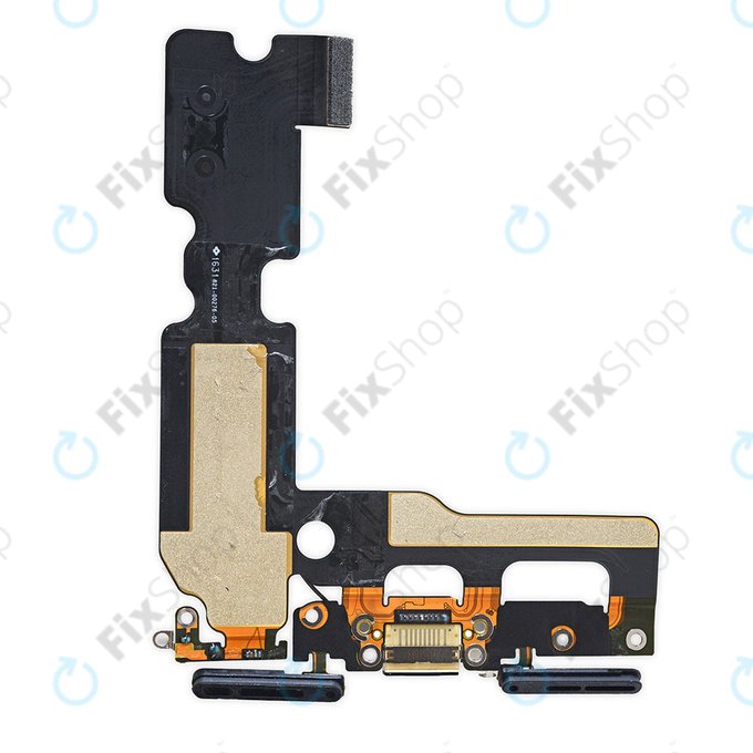 Connettore di ricarica con Cavo flex per iPhone 7, Black