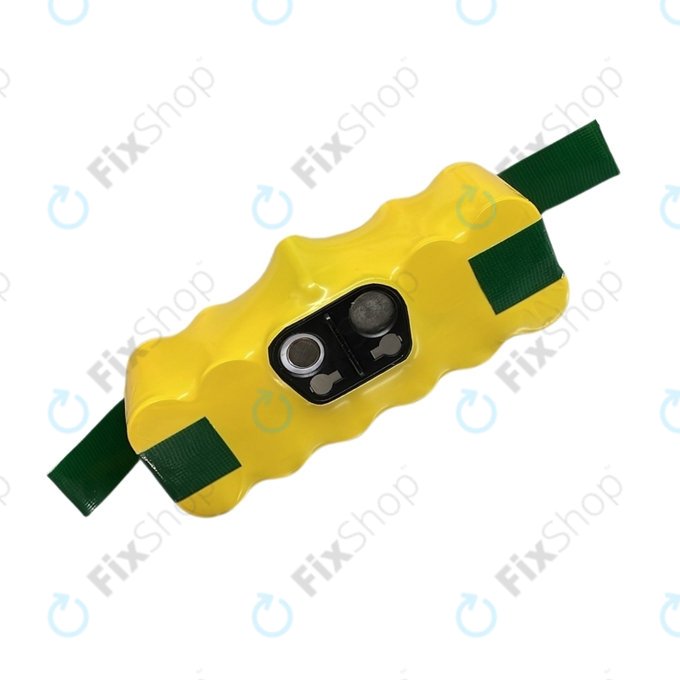 Batteria per iRobot Roomba 500, 600, 700, 800, 900-seriess, R3, Scooba 450, Vileda 137173, 11702, GD-Roomba-500, VAC-500NMH-33, Ni-MH, 3300mAh, 14.4V