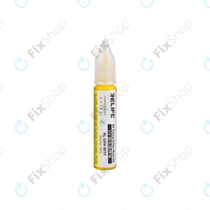 Maschera saldante UV 10 ml, Relife RL-UVH901Y, Giallo