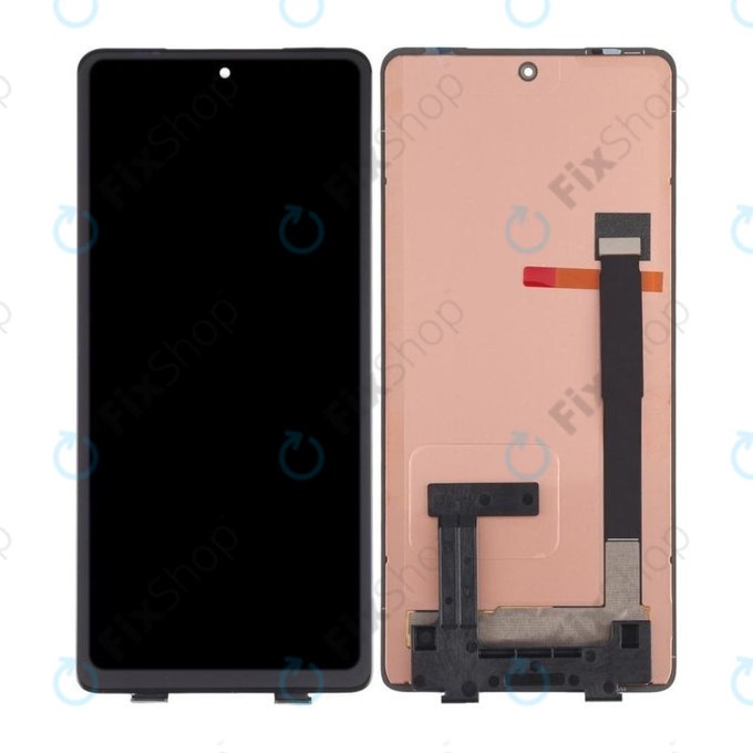 Schermo OLED per MotGoldla Edge 20, 20 Pro, 30 Pro, X30, Edge+ 5G UW, Vetro touch senza cornice