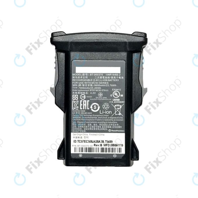 Batteria per Zebra MC9300, 6600mAh