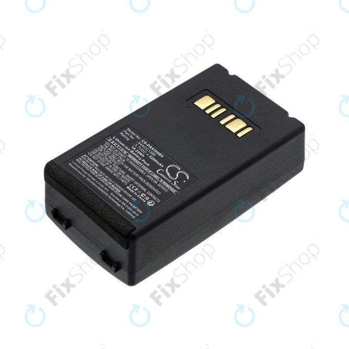 Batteria per Datalogic Falcon X3, Falcon X3+, Falcon X4, 94ACC1386, Li-Ion, 5200mAh, 3.7V, HQ