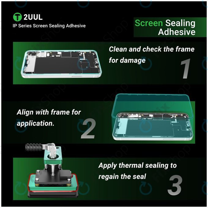 Adesivo sigillante sotto LCD per iPhone 14 Plus, 2UUL SA14PS