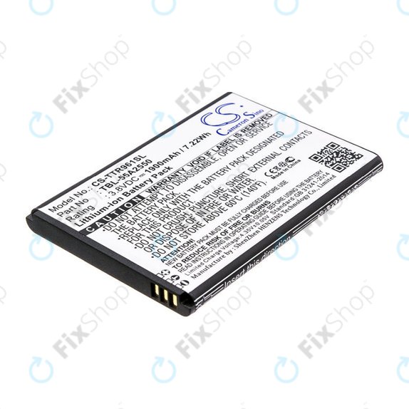 Batteria per TP-Link M7350, TBL-55A2550, Li-Ion, 1900mAh, 3.8V, HQ