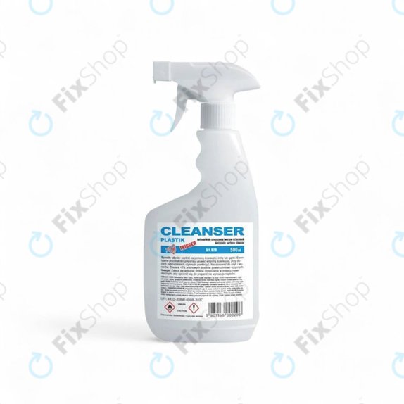 Detergente per superfici in plastica, 500 ml, Trigger