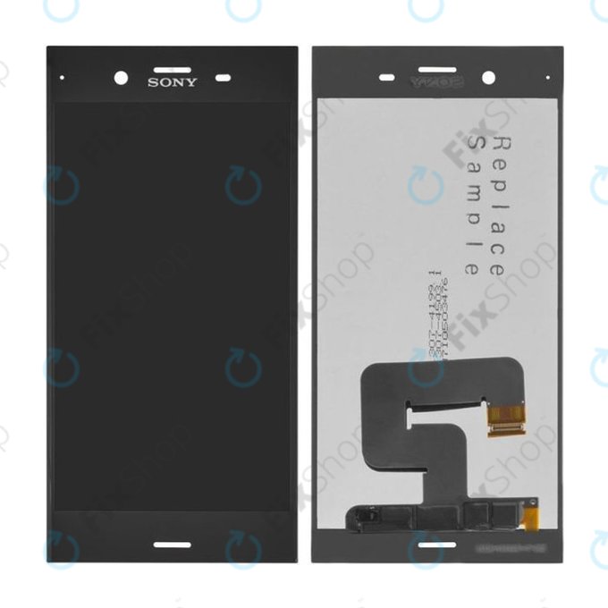 Schermo LCD per Sony Xperia XZ1 G8341, Black, Vetro touch senza cornice