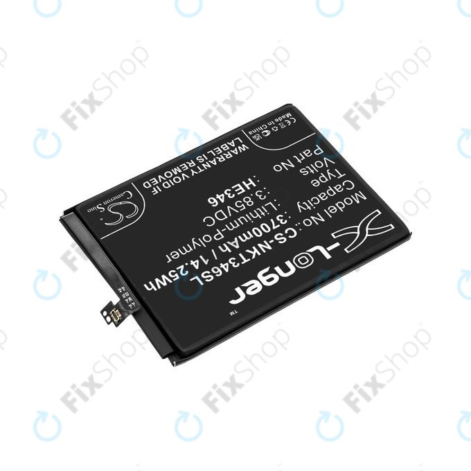 Batteria per Nokia 7 Plus, 3700mAh, Li-Pol, 3.85 V, HE346, HQ