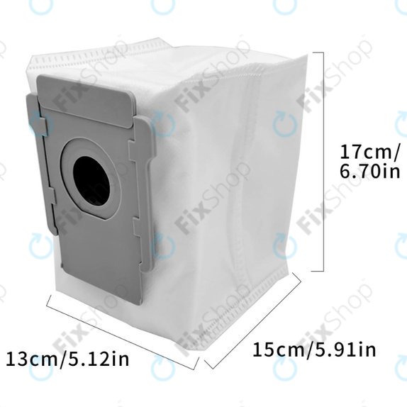 Sacchetti raccoglipolvere 3 pz per iRobot Roomba serie e, serie i, serie j, serie s