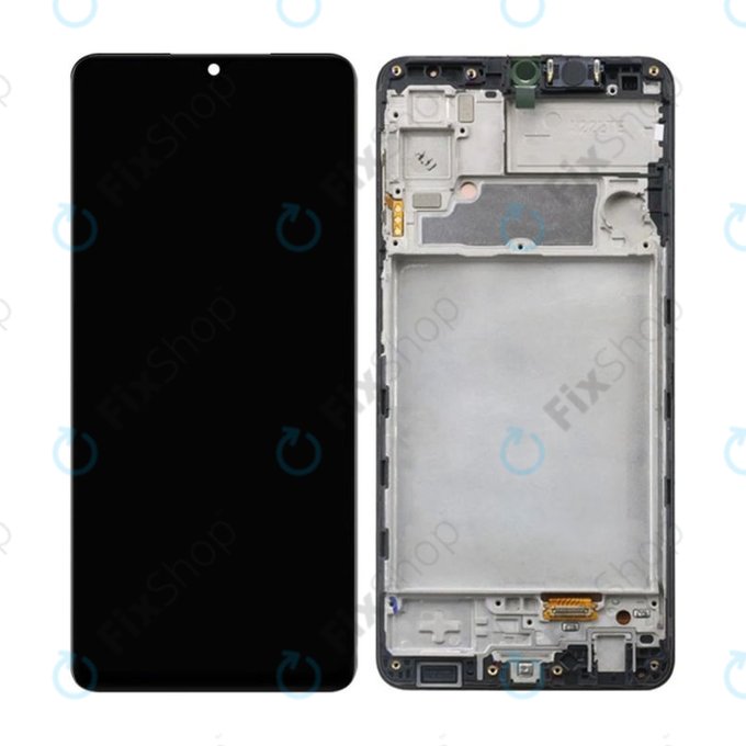 Schermo OLED per Samsung A22 A225F, Vetro touch con cornice
