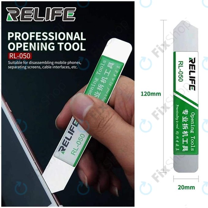 Leva metallica di apertura per telefoni cellulari e tablet, Relife RL-050
