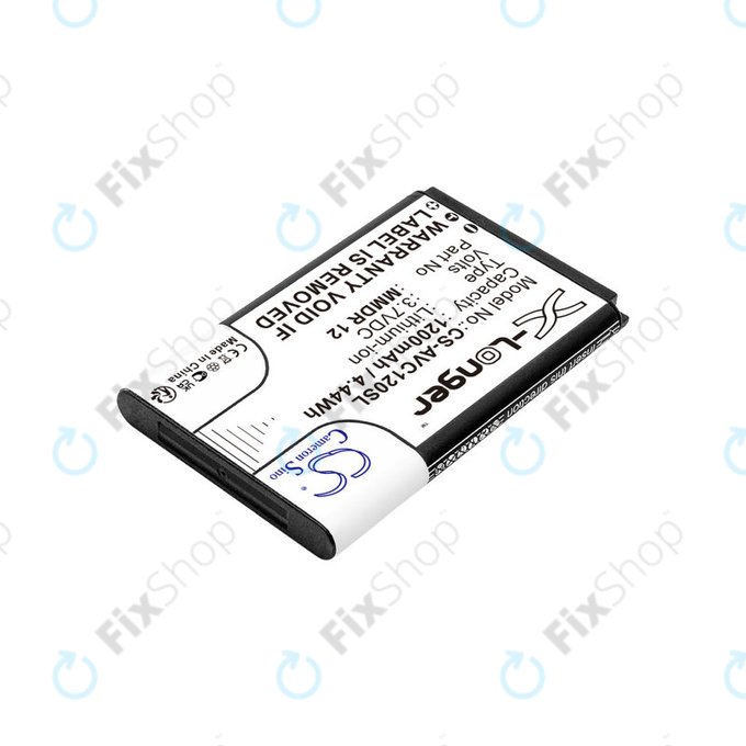 Batteria per Evolveo EasyPhone EP-500, 1200mAh, Li-Ion, 3.7 V, MMDR 12, HQ