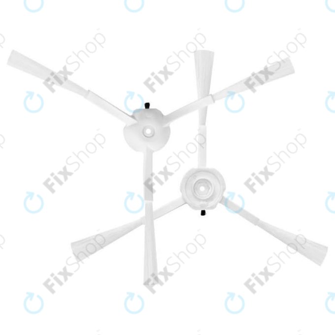 Spazzola laterale per Xiaomi Lydsto W2, White, 2 pz