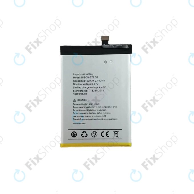 Batteria per Umidigi Bison GT2 Pro 5G, 6150mAh