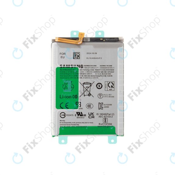 Batteria per Samsung A17 4G, A17 5G, A175B, A176B, EB-BA166ASE, GH82-38076A, Genuine Service Pack