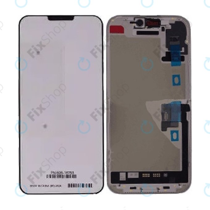 Schermo OLED per iPhone 16 Pro, Vetro touch con cornice, 661-42726, Genuine Apple