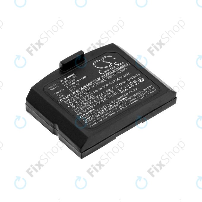 Batteria per Sennheiser IS 410, IS 4200, RR 4200, SET 830, SET 840, HC-BA300, Li-Pol, 3.7V, 150mAh, HQ
