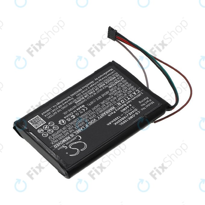 Batteria per Garmin Edge 1000, Explore, DI44EJ18B60HK, Li-Ion, 1200mAh, 3.7V, HQ