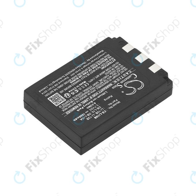Batteria per Olympus C-765 Zoom, Camedia X-3, Li-10B, Li-Ion, 1090mAh, 3.7V, HQ