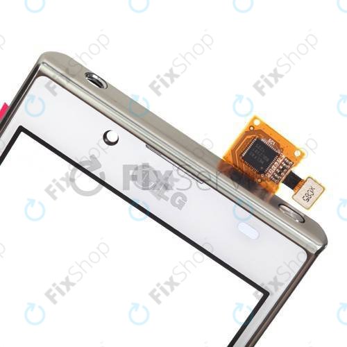 Cornice centrale per LG Optimus L7 P700, White, ACQ85922101, Genuine Service Pack