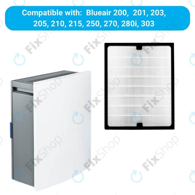 Filtro HEPA per Blueair 200-seriess, 300-seriess (Activated carbon)