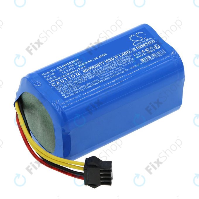 Batteria per Hoover HGO31, HGO32 HGO33 B015, Li-Ion, 2600mAh, 14.8V, HQ