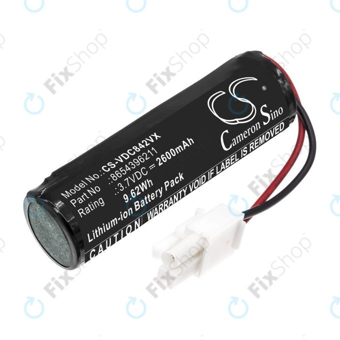 Batteria per Vileda Quick & Clean, 8654396211, Li-Ion, 2600mAh, 3.7V, HQ