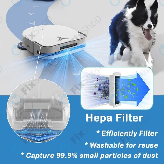Filtro HEPA per Ecovacs Deebot X5 Omni, X5 Pro Omni