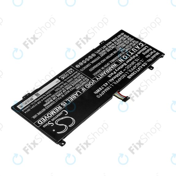 Batteria per Lenovo ThinkBook 13s, 14s, L18C4PF0, Li-Pol, 2850mAh, 15.36V, HQ