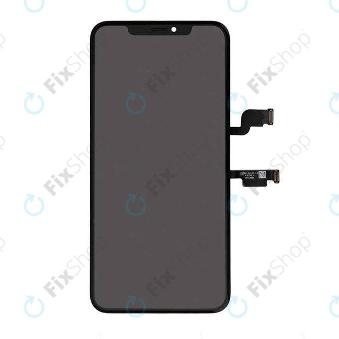Schermo per iPhone XS Max, Vetro touch con cornice, Refurbished