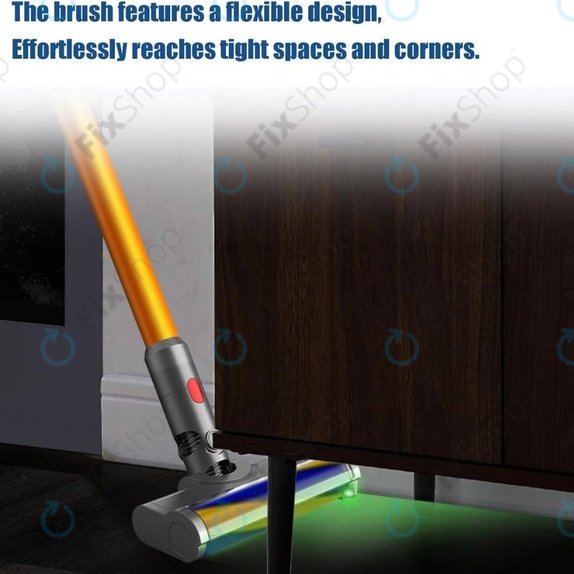 Spazzola pavimenti con luce LED Green per Dyson V12