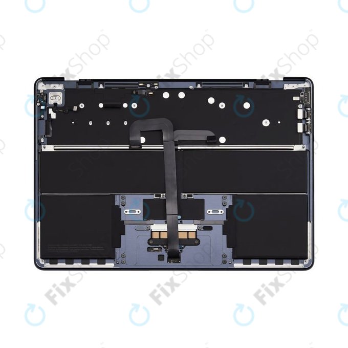 Top case con tastiera US e batteria per MacBook Air 13", A3113 (2024), Midnight, 661-40230, Genuine Apple
